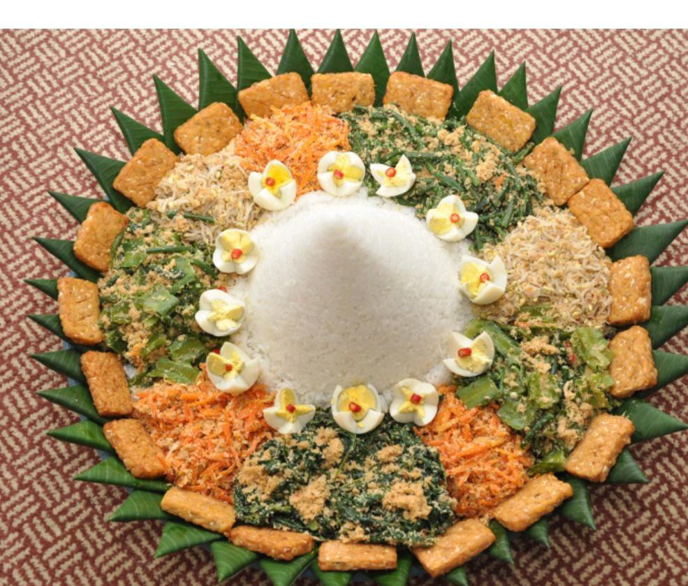 Tumpeng Urab Pitung Lawuh