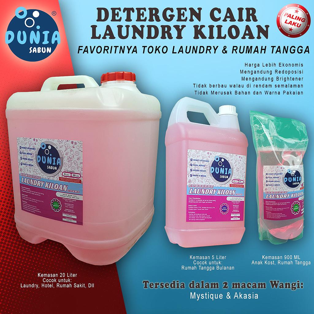 Detergen Cair Dunia Sabun 5 Liter