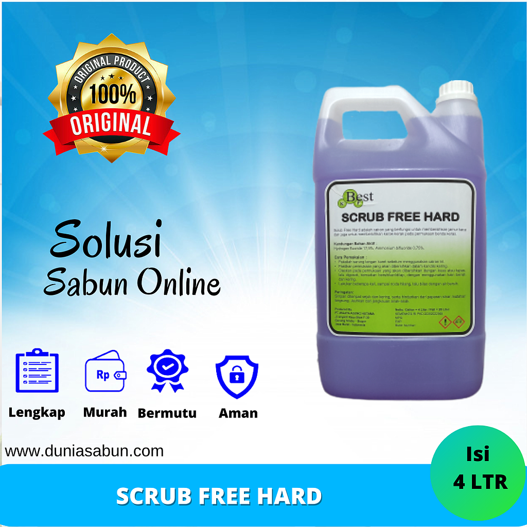 Pembersih Jamur Kaca 4 Liter