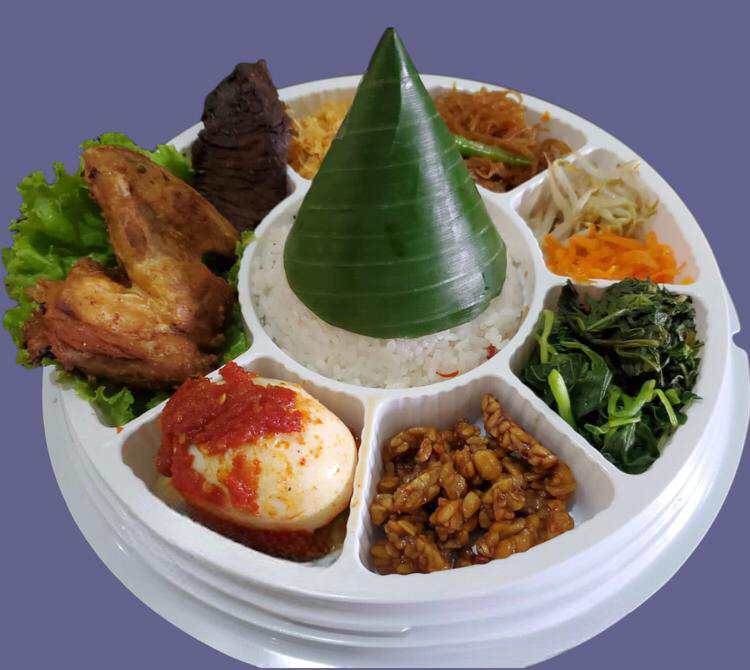 Tumpeng Mini Nasi Liwet AMS Catering