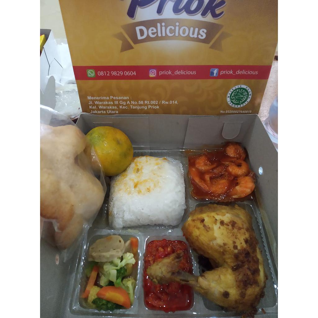 Paket 2 Ayam Goreng Komplit