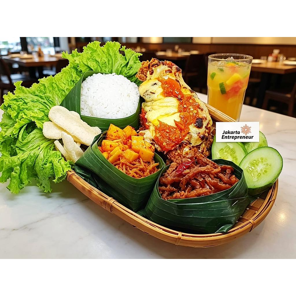NASI  AYAM  GEPREK MOZARELLA