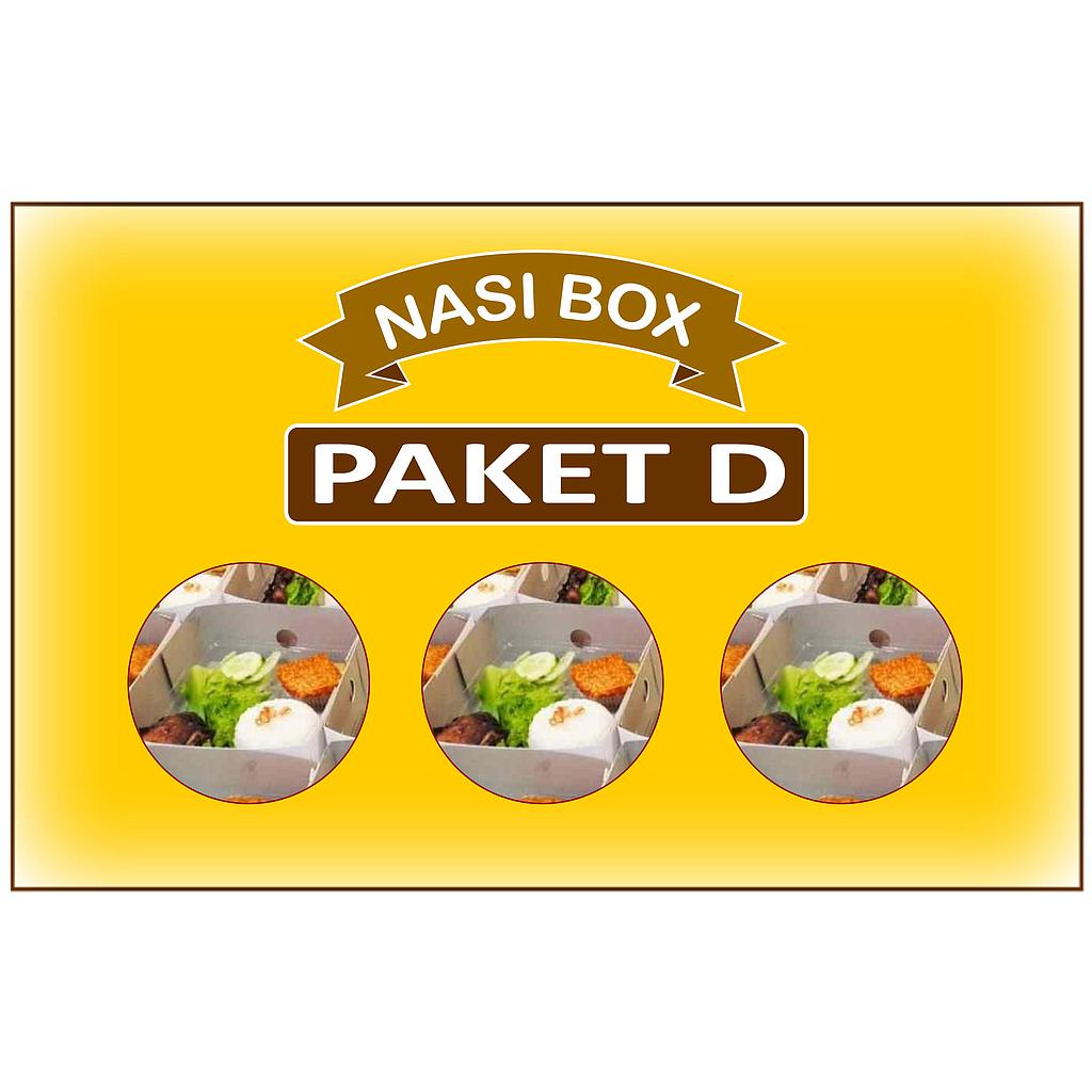 NASI BOX PAKET D