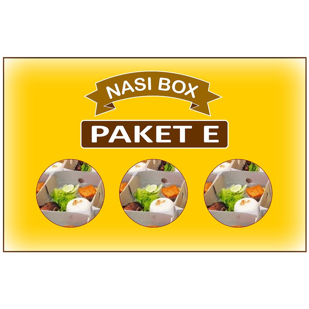NASI BOX PAKET E