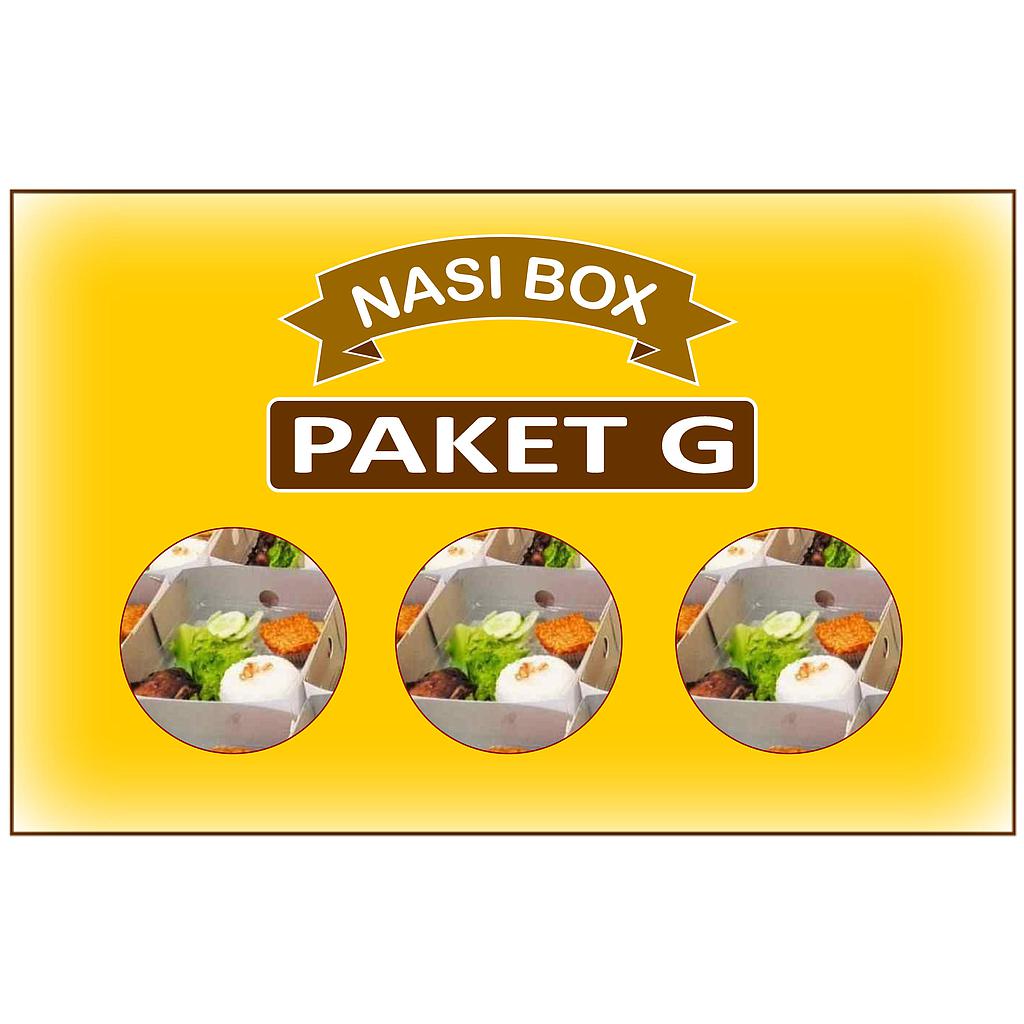 NASI BOX PAKET G
