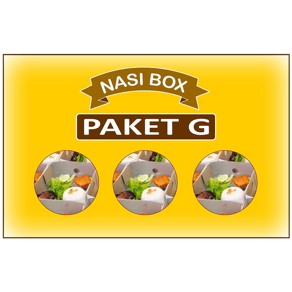 NASI BOX PAKET G