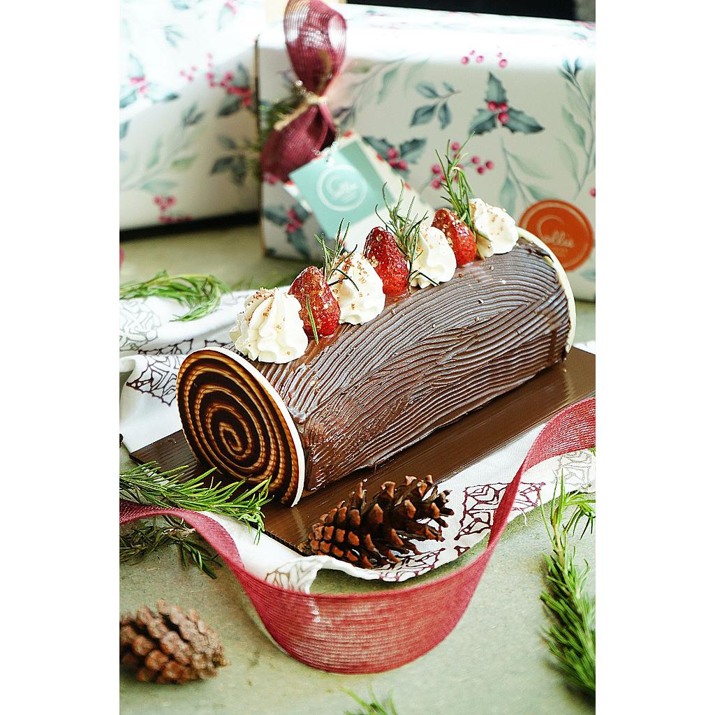 Hampers Natal 5 ( Yule Log Cake )