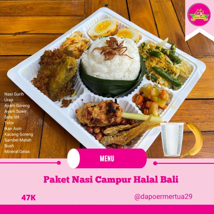 Dapoer Mertua - Paket Nasi Campur Bali