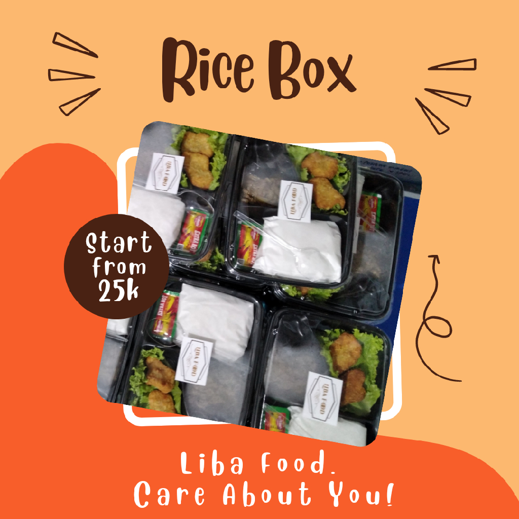 Rice Box Double Dish