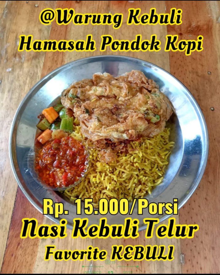 WARUNG KEBULI HAMASAH PONDOK KOPI (TELUR)
