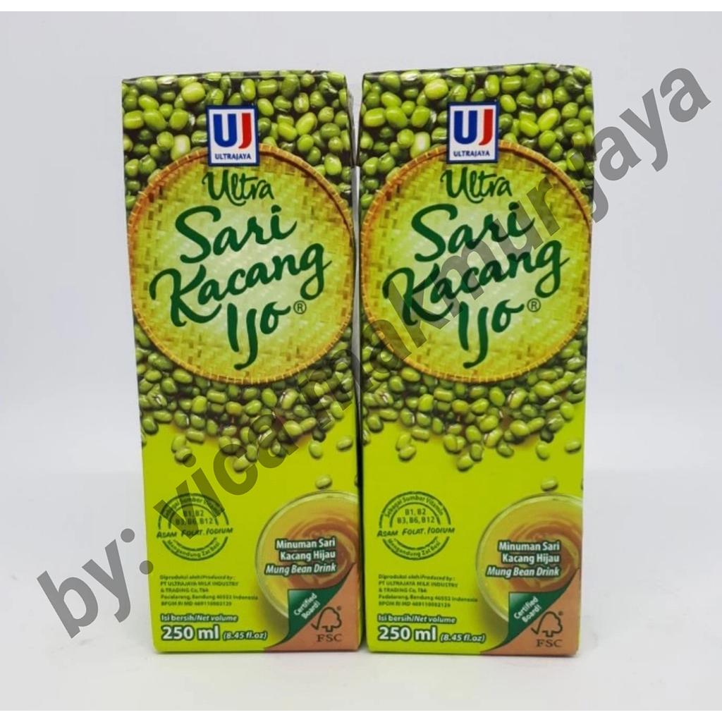 ULTRA SARI KACANG IJO 24 x 250 ml