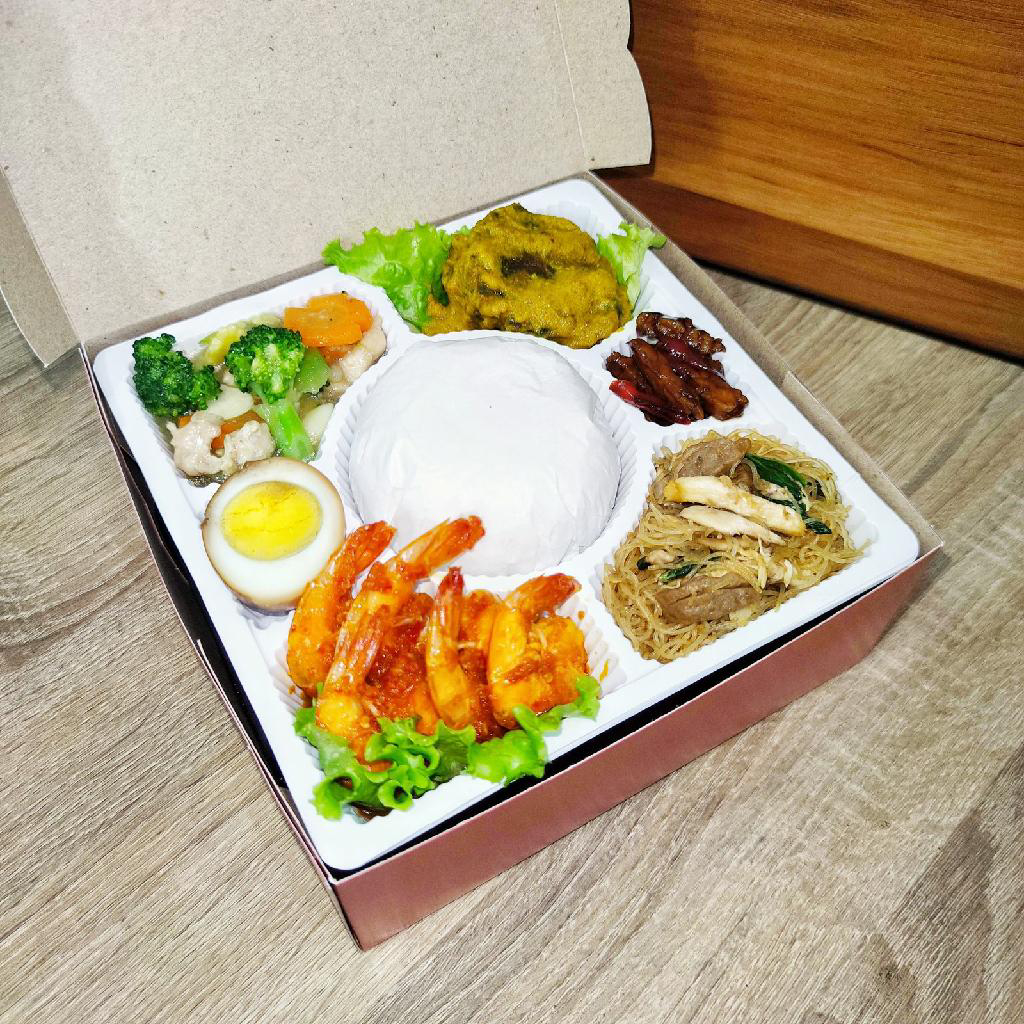 Nasi Udang Balado