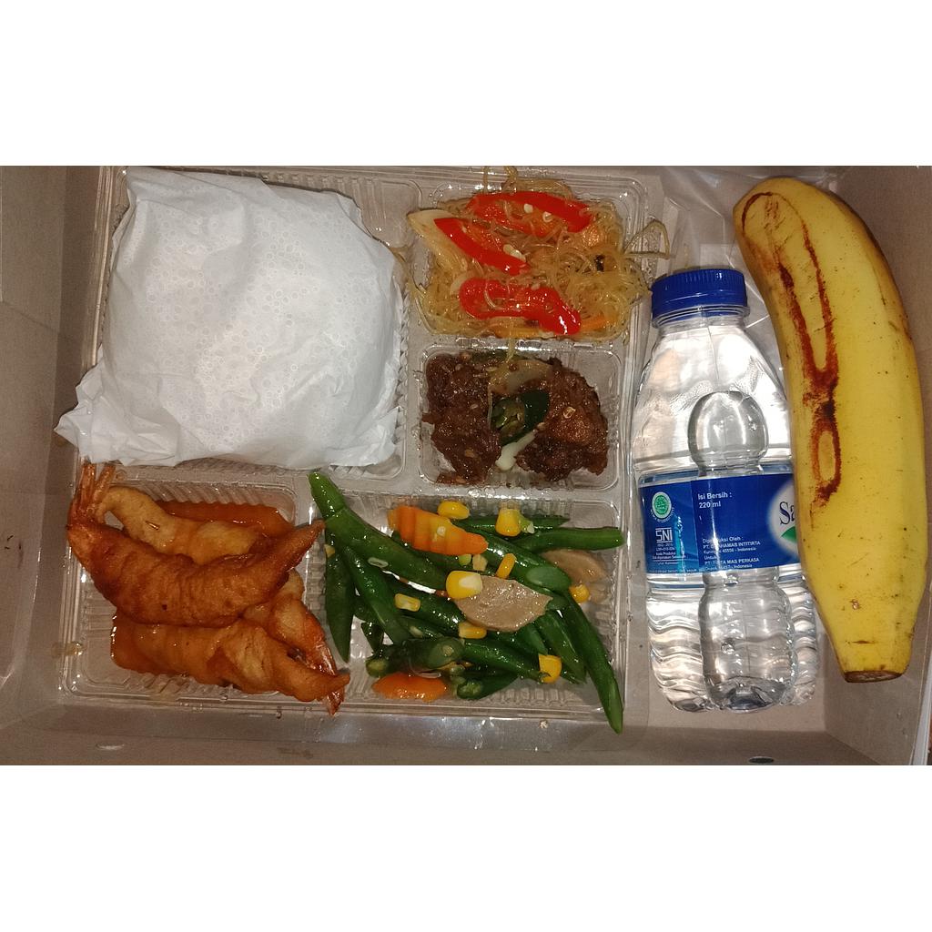 Nasi Box Paket 1 | Nidia Coke