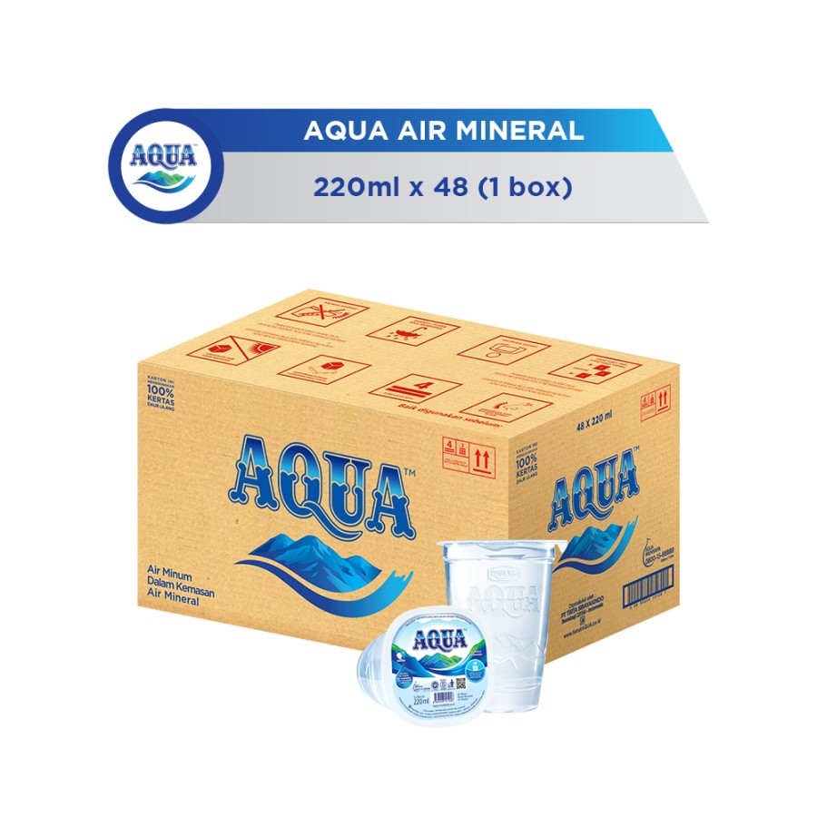 AQUA GELAS 200 ML
