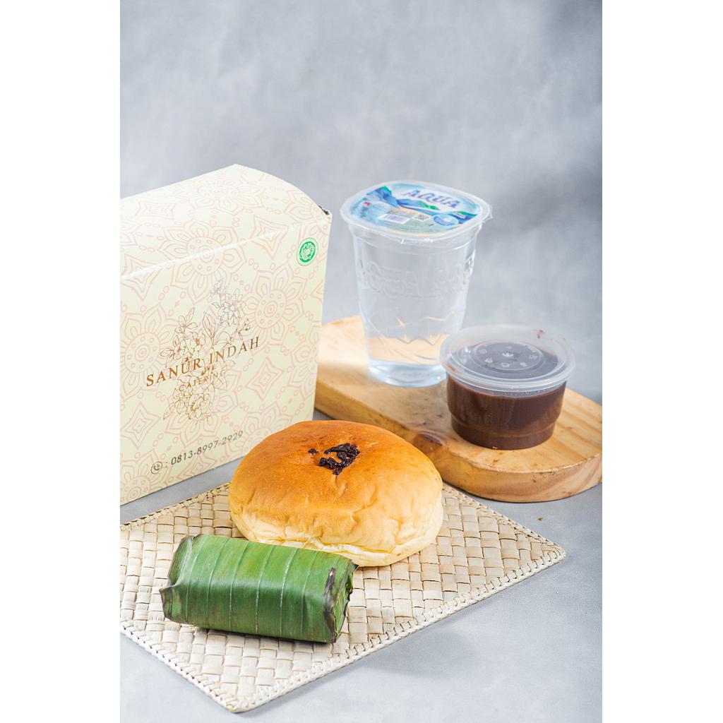 Snack Sanur B Free Buah (Roti Coklat, Lemper, Puding)