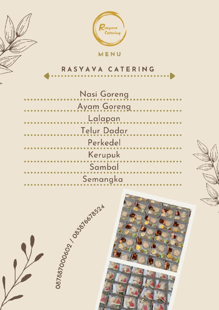 Paket Nasi Box Rasyava