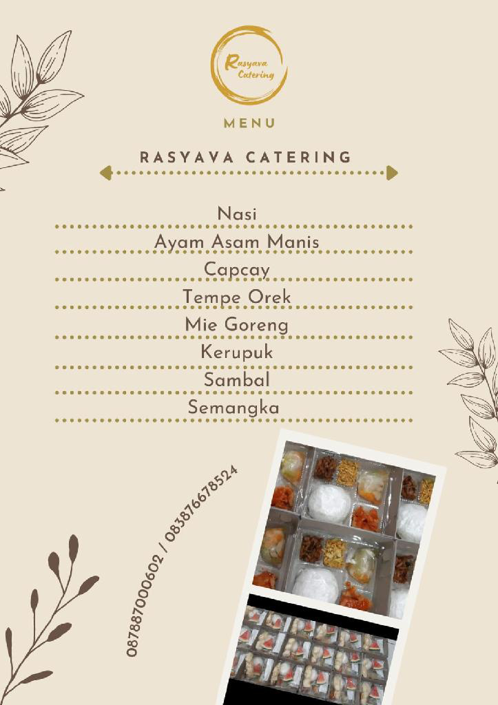 Paket Nasi Ayam Rasyava