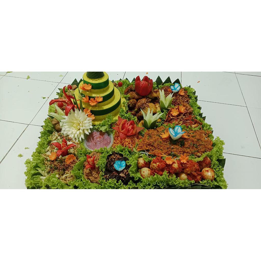 NASI TUMPENG 30 PORSI DAPOER TEH IMAS
