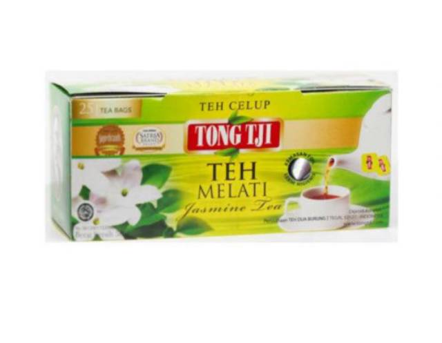 Teh melati premium isi 25(Tong Tji Celup Jasmine Foil 25 S)
