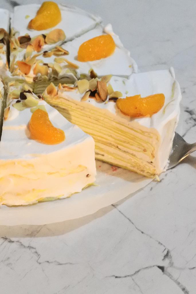 SOE RECIPE Mille Crepes Orange ((ALTERNATIF BUAT YANG BOSEN SAMA SNACK BOX ))