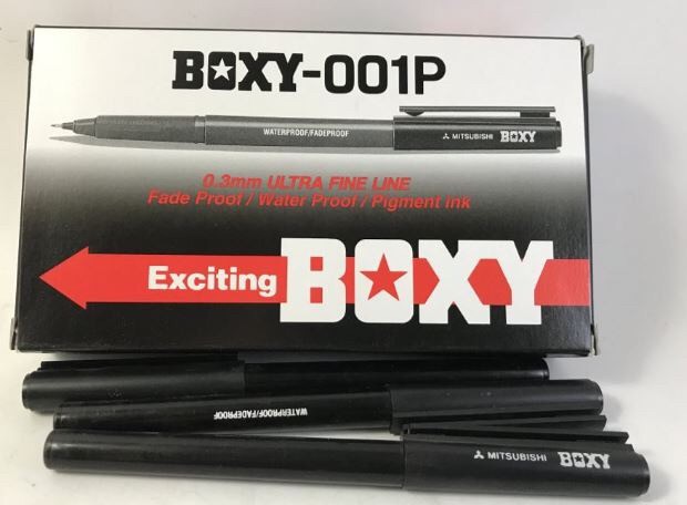 Ballpoint/Pullpen Type 001 (Boxy)