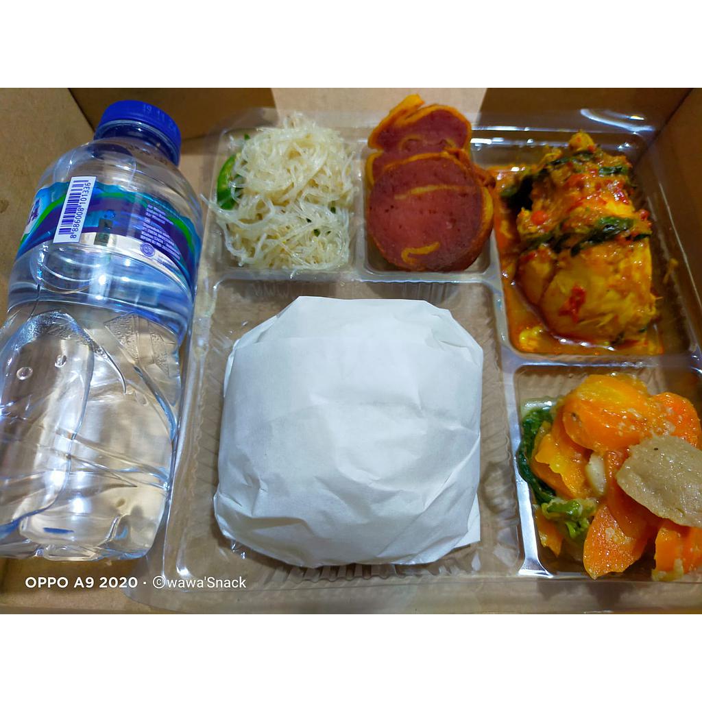 PAKET NASI BOX KOMPLIT BY WAWA SNACK