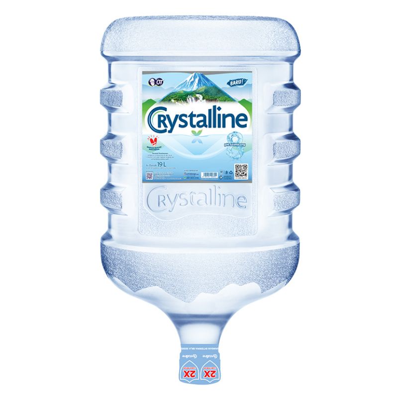 Air Mineral Crystallin Galon 19L