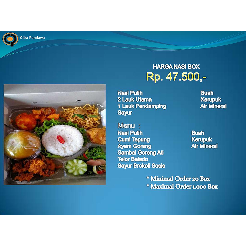 Nasi Box 1 Citra Pandawa