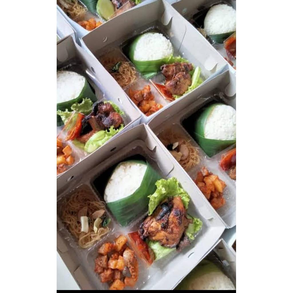 Paket Nasi Box Ayam Bakar