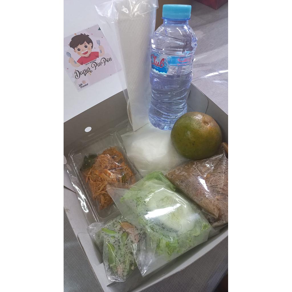 PAKET NASI BOX 1 By DAPUR PINPON