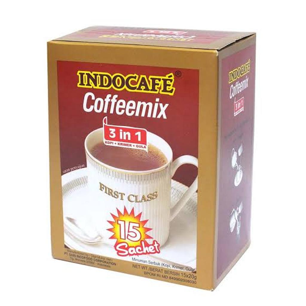 Kopi Kemasan Instan / Indocafe Coffeemix 3 in 1