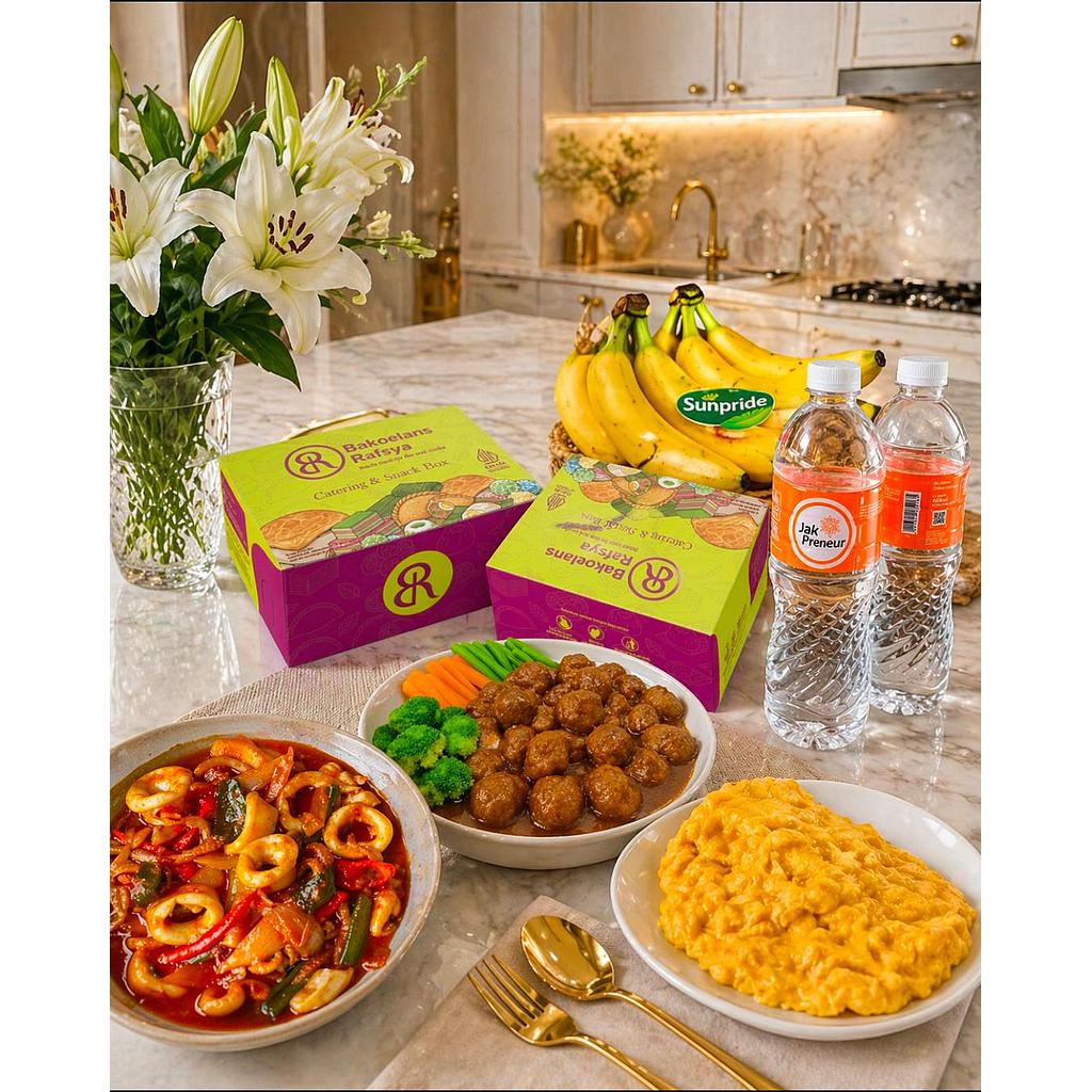 Paket Nasi Box dan Snack Boxnya