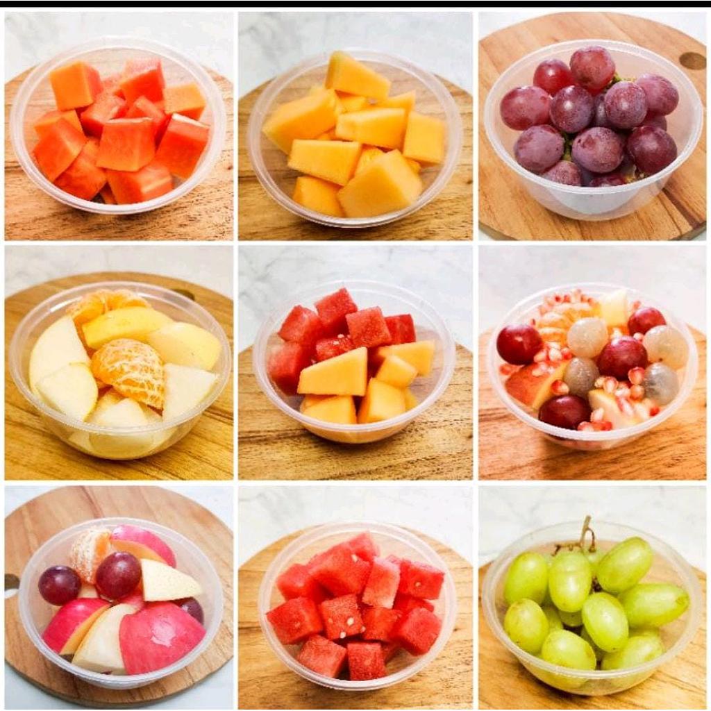 snack box Aneka buah potong - Kemangi Catering