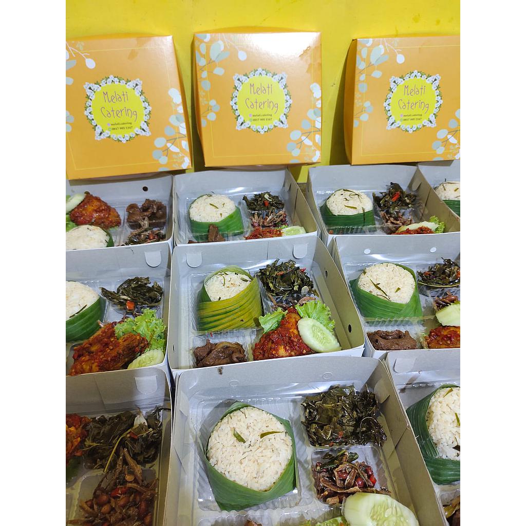 Nasi Box Paket B By Melati Catering