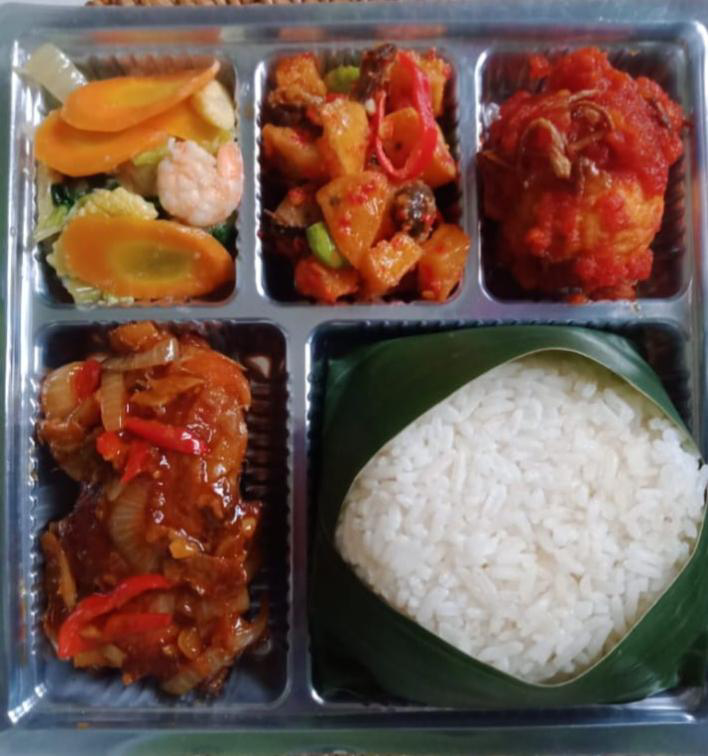 Nasi Box 6 Dapoer Teh Imas