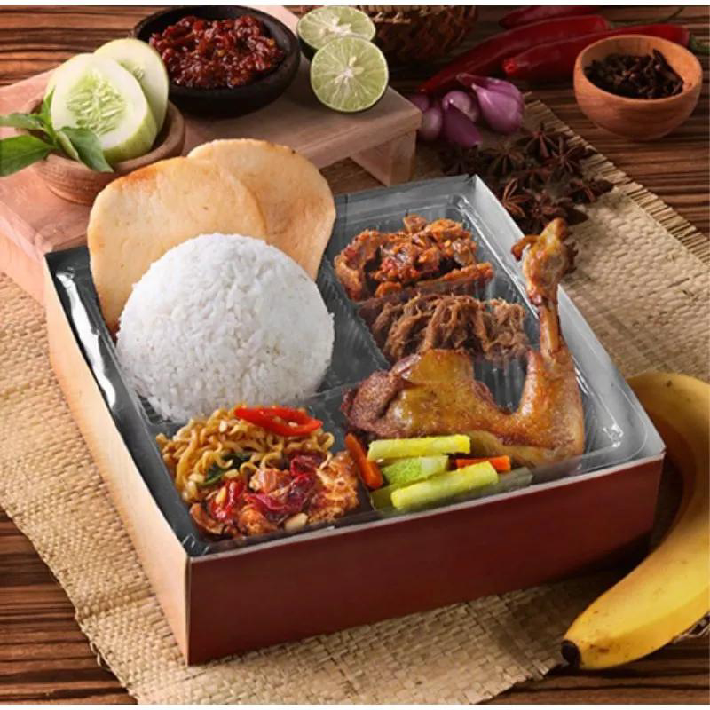 Paket Nasi Box Khas Indonesia