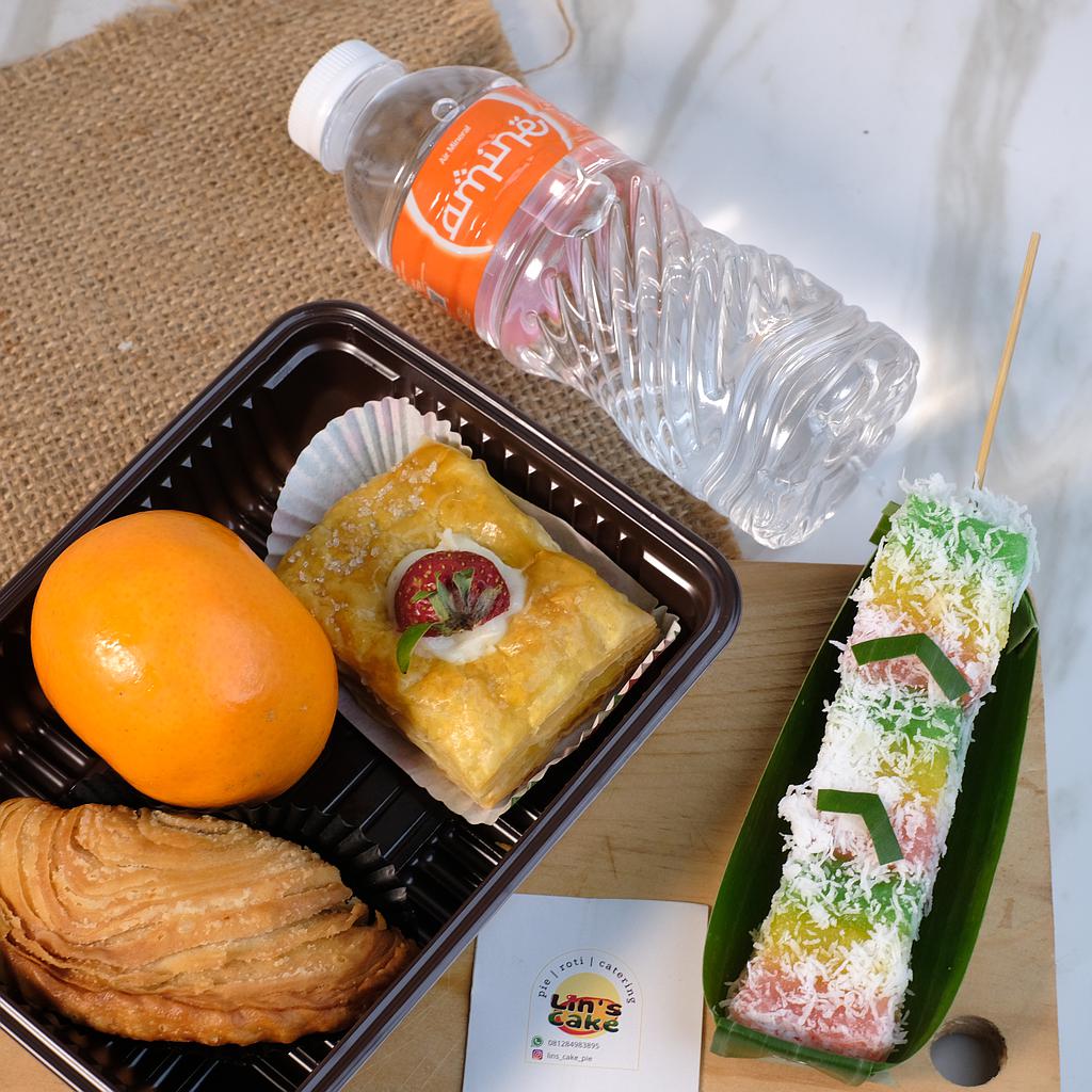 Snack Box Paket Sentiling Rainbow | Lin's Cake