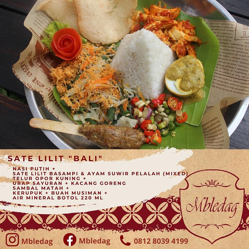 Nasi Sate Lilit &quot;Bali&quot; (Box)