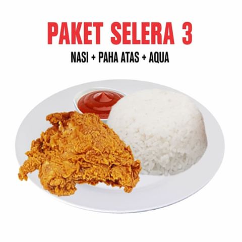 Paket Hamasah Fried Chicken Aqua E Order
