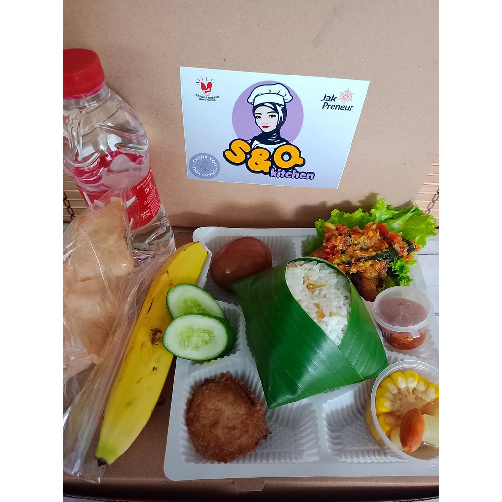 Nasi liwet komplit S&amp;Q kitchen