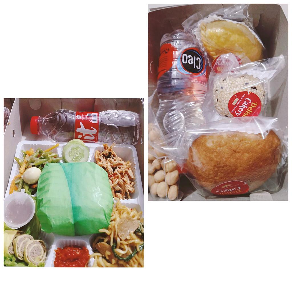 Paket Nasi dan Snack Box