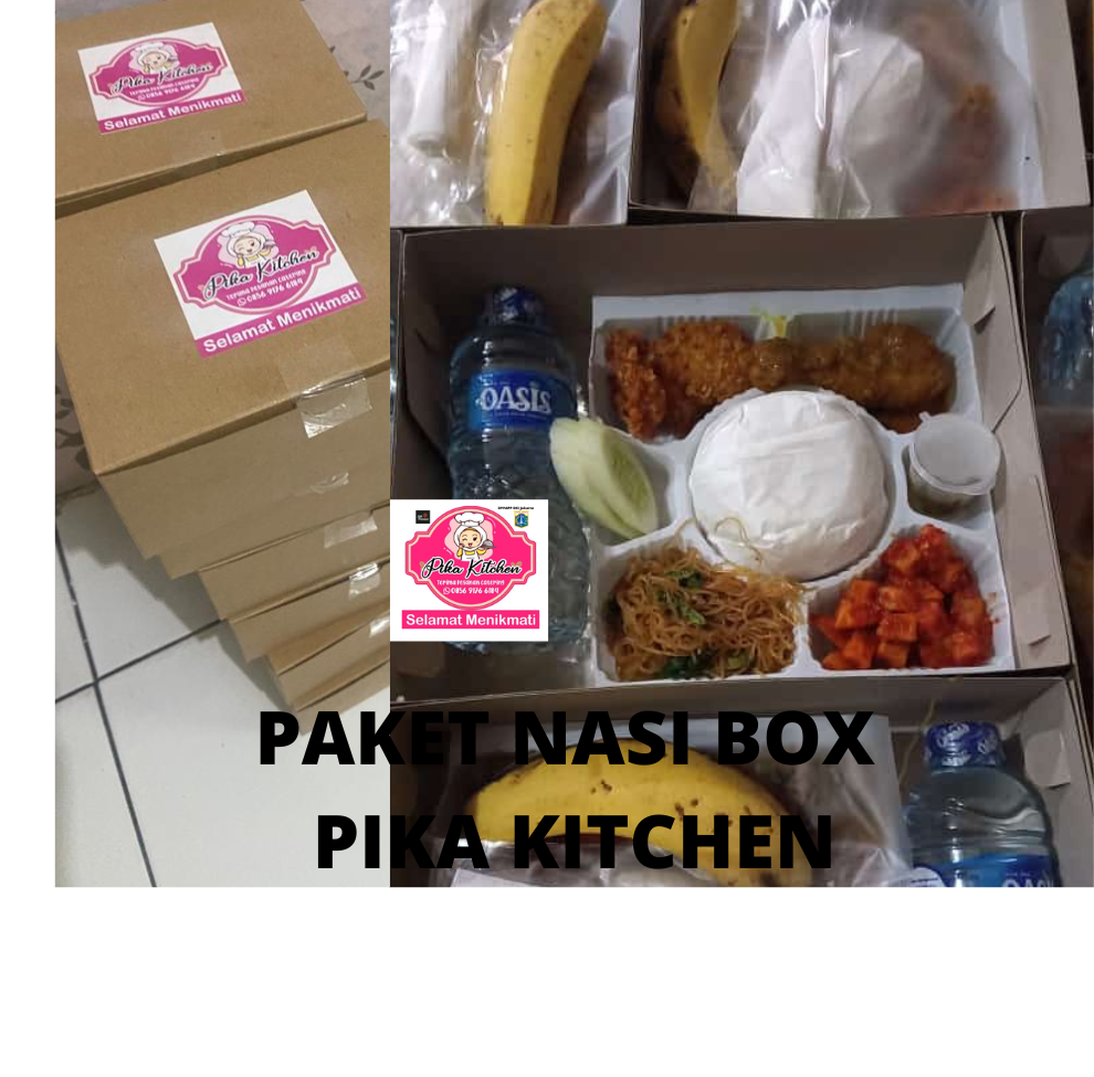 Paket A Nasi BOX Pika Kitchen
