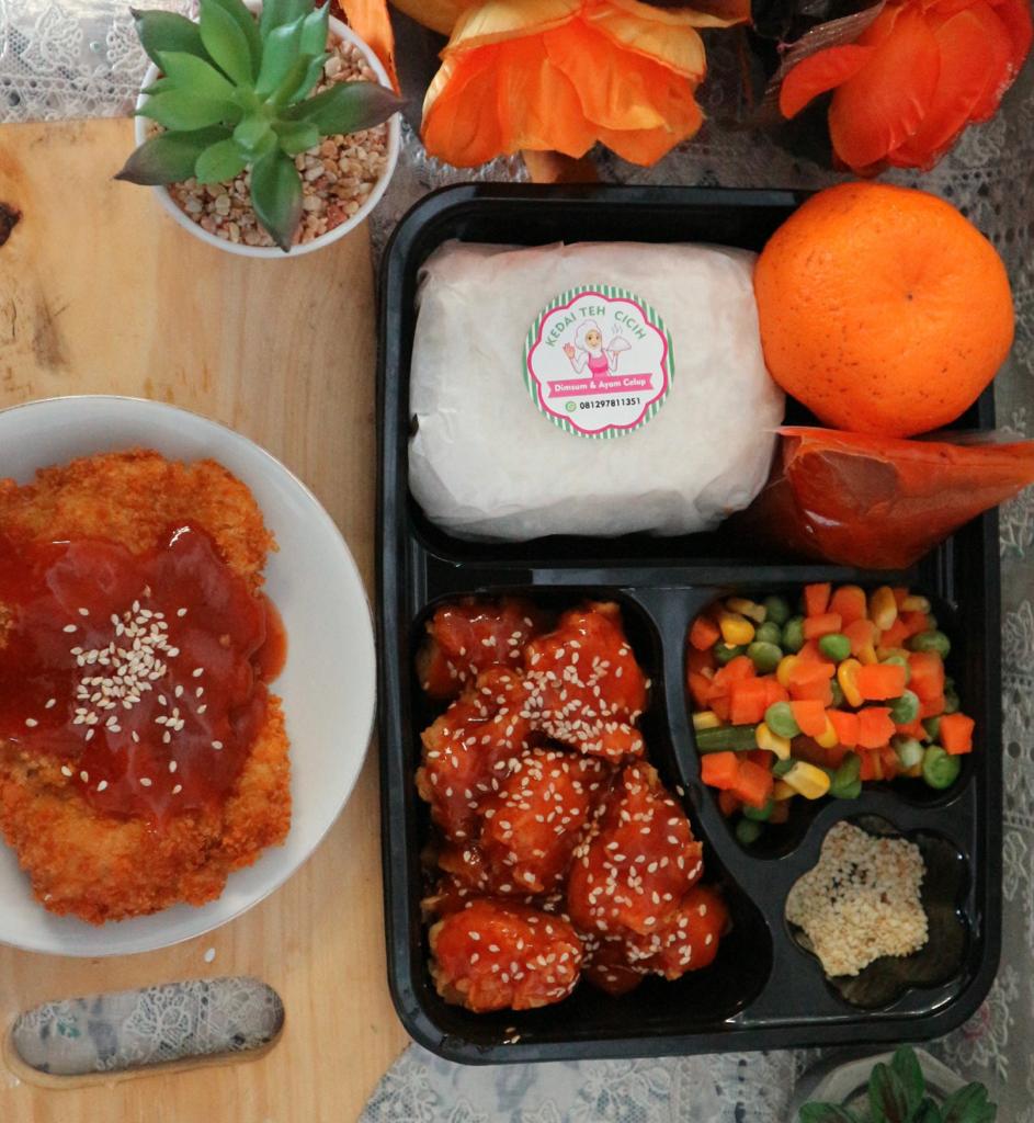 Nasi Box Kedai Teh Cicih 1