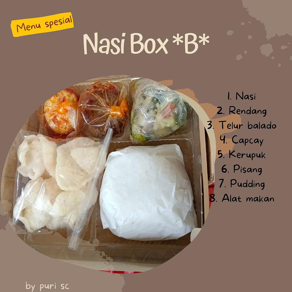 Nasi Box B By Puri SC