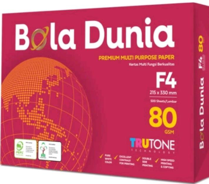 Kertas F4  80 Gram