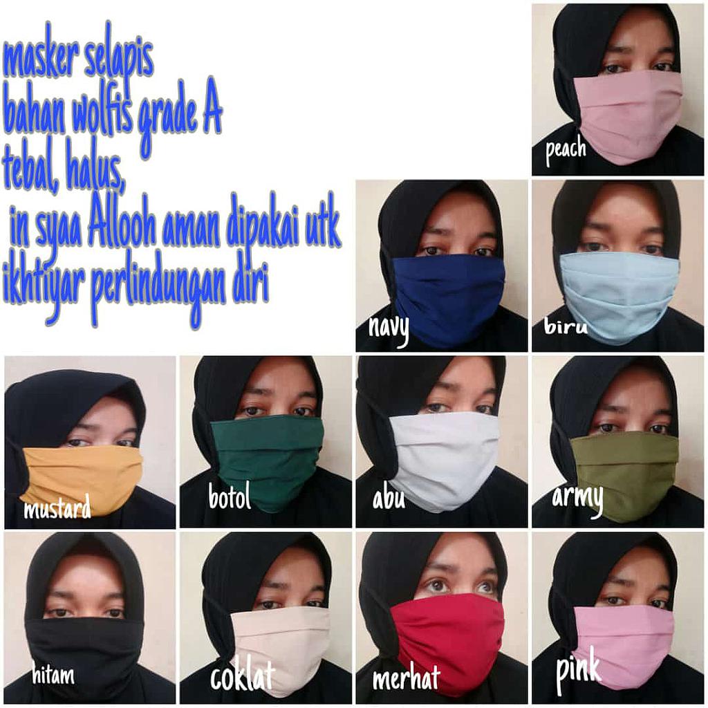 Masker 1 Lapis