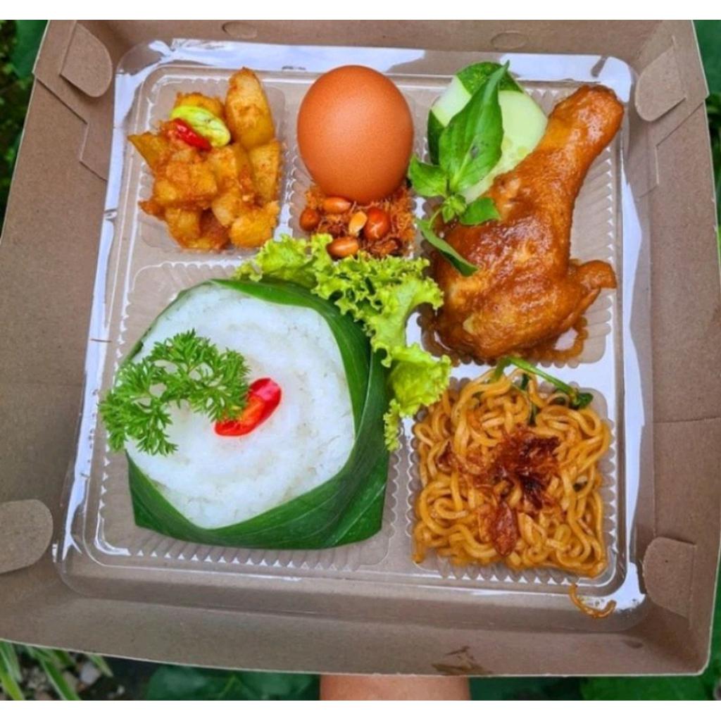 Nasi box ayam goreng