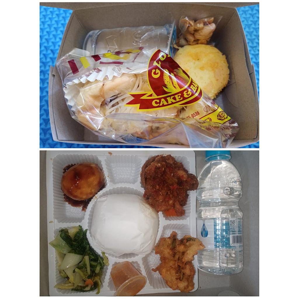 Paket Nasi dan Snack