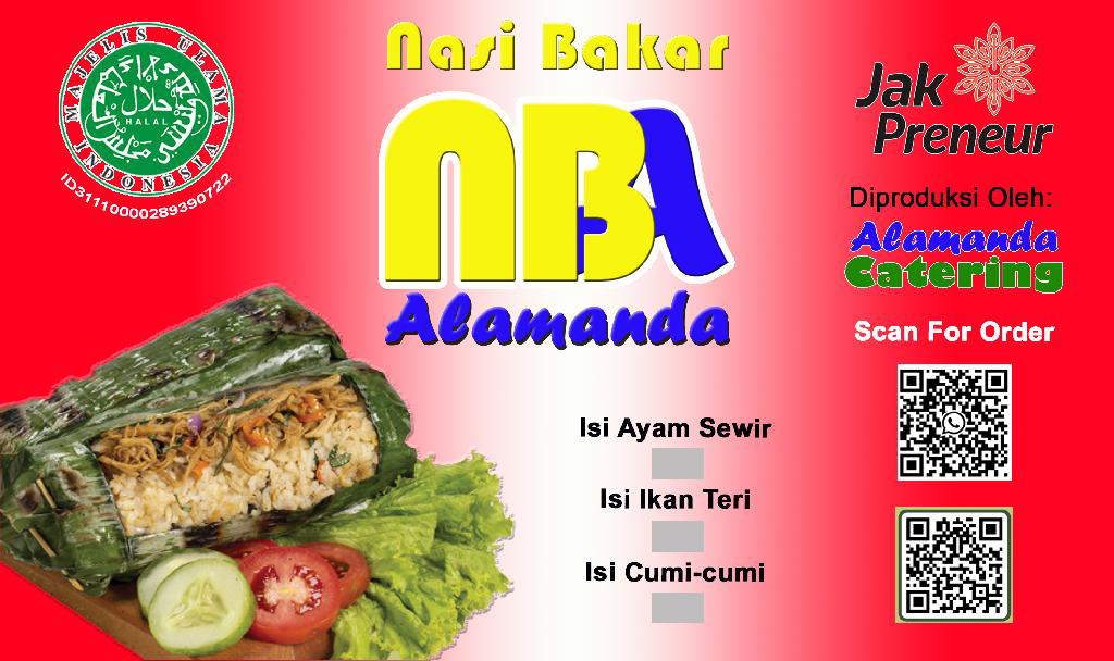 Paket Nasi Bakar Cumi