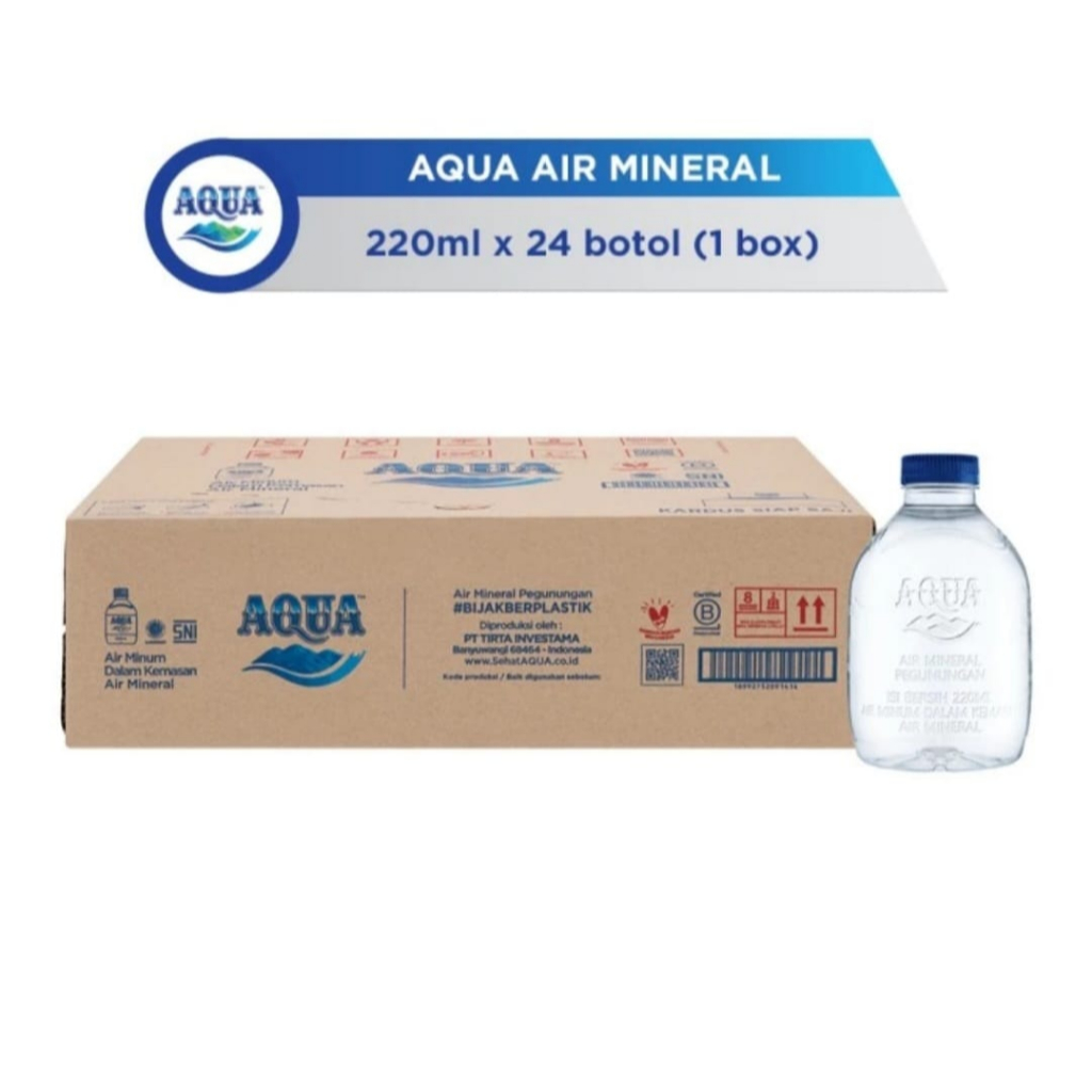 Aqua Gelas Uk 220 ml